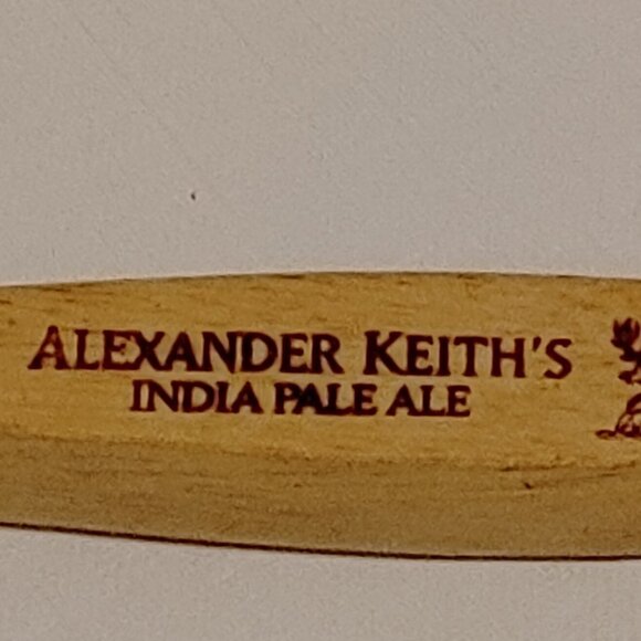Alexander Keith's India Pale Ale Bottle Opener Wooden and Metal - Picture 3 of 4